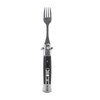 Folding Spring Fork Reusable Stainless Steel Automatic Foldable Spring Fork