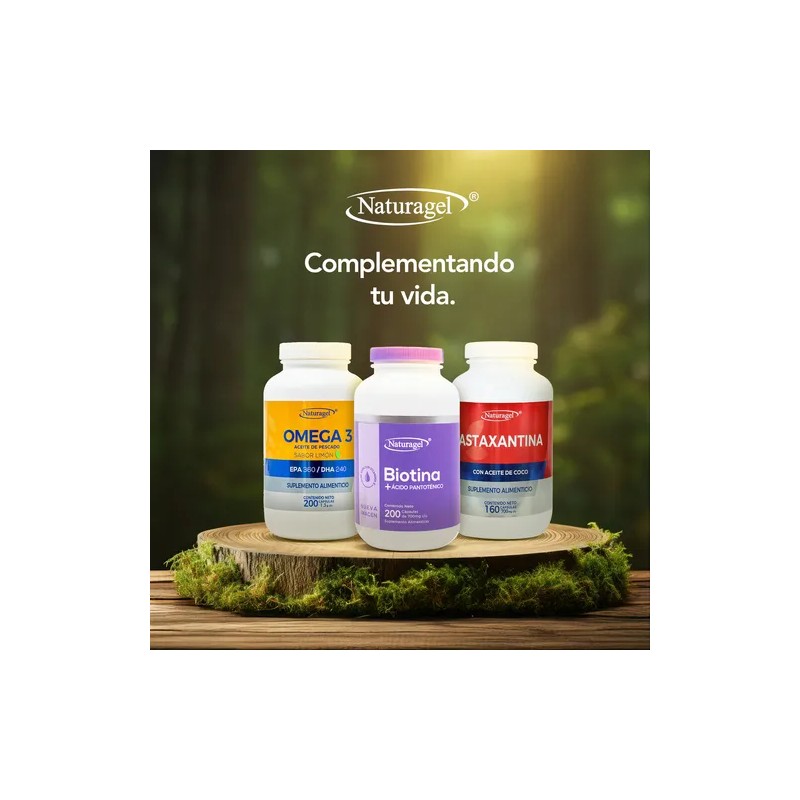 Citrato De Magnesio + Omega 3 | 160 Cápsulas |