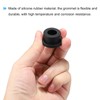 MECCANIXITY 6Pcs T Shape Rubber Grommet Mount Dia 22mm ID