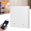 Wall Smart Light Switch Zero Fire Push Button Phone Timing