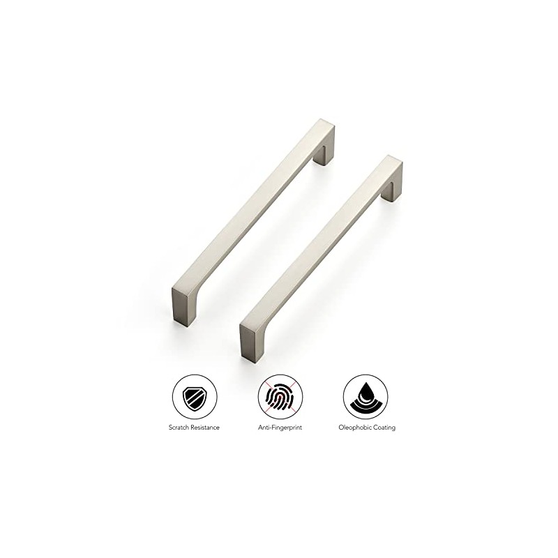 Ravinte 25 Pack Solid 5 Inch Kitchen Square Cabinet Handles