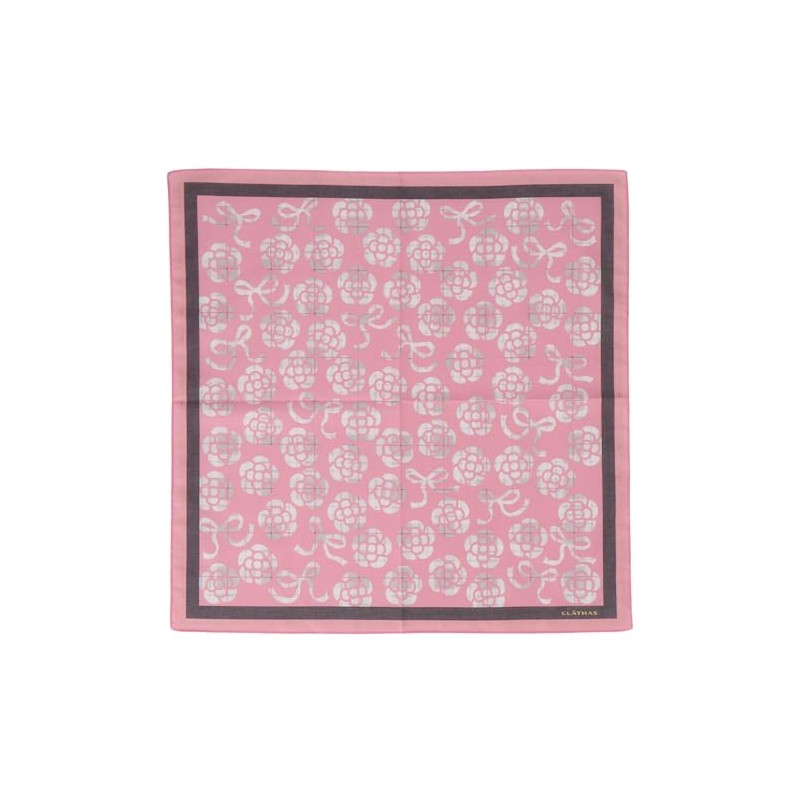 Craisus 10006006 Women's Printed Handkerchief, Women's, Pink (A)
