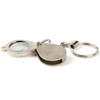 EXCEART Magnifying Glass Keychain 15x Handheld Pocket Magnifier Small Folding