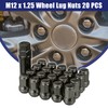 ACROPIX 1 Set M12 x 1.25 Car Lug Hex Wheel