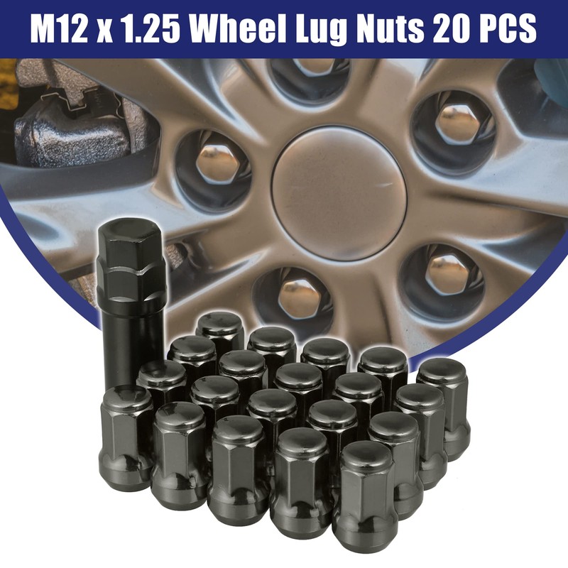 ACROPIX 1 Set M12 x 1.25 Car Lug Hex Wheel