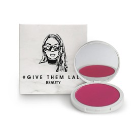 Soft Pink Cream Blush, ‘We Don’t Know Her’ By Give Them Lala- Ultra-Blendable Cream Blush For Cheeks- Natural Creamy Makeup Blush- Cruelty-Free Pigmented Cheek Tint- Water & Sweat Resistant, 0.26oz