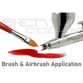 Bodypainting Farben Senjo Color Basic 75ml Orange I Gesichts- & Körperfarbe I Karneval, Fasching I Pinsel & Airbrush Farbe