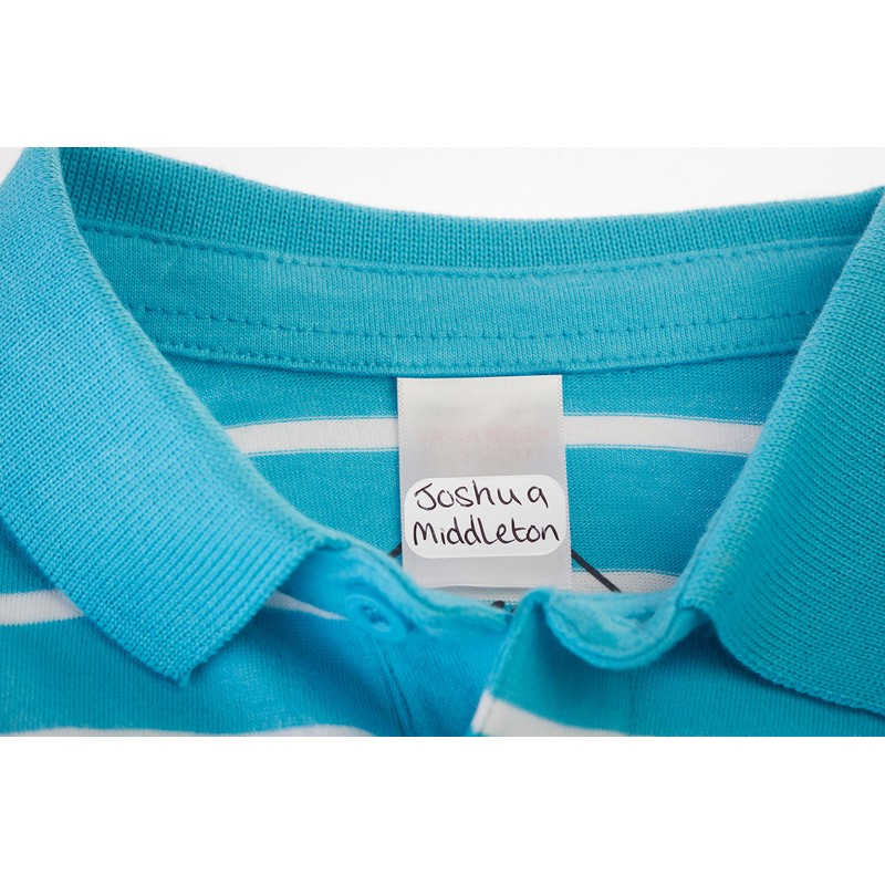 STIKINS® Name Label Kit with Pen, 60x Plastic Write-On Labels