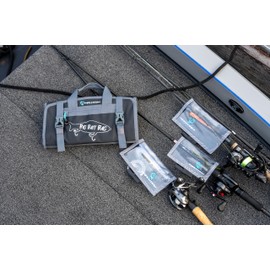 Evolution Fishing Big Bait Bag - 14 in., Roll-Up Lure Bag, Durable, Portable Storage for Large Baits & Gear