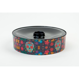 Prepara Covered Holder, Holds up to 10 Tortillas, Day of the Dead