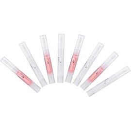 Aceite Revitalizante para Cutículas en Bolígrafo, 8 Piezas de 3ml y Vitamina, Aplicación Precisa y Fácil de Llevar para Manicura