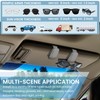 halercay Pack of 2 Glasses Holders for Car Sun Visor,