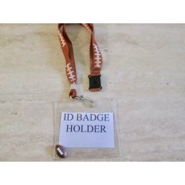 Coach LANYARD ID BADGE HOLDER FOOTBALL, NURSE,OFFICE,M