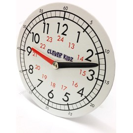TIME TEACHING CLOCK / MAGNETIC