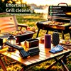 Rechargeable Electric Grill Cleaner Brush 3 Speed Detachable Head