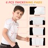 GUOZI Youth Football Padded Compression Shirt with 6-Pad
