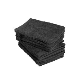 Pack of 10 Wash Mitts, 15 x 21 cm, 100% Cotton