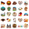 Germany Stickers for Laptop(50 Pcs),Gift for Kids Teens Adults Girl,Germany