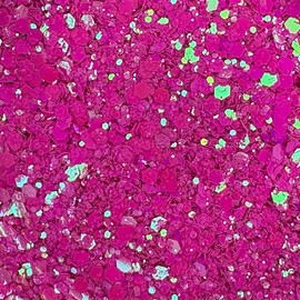 2oz Glitter Bottle Shaker:_Pinkalisious