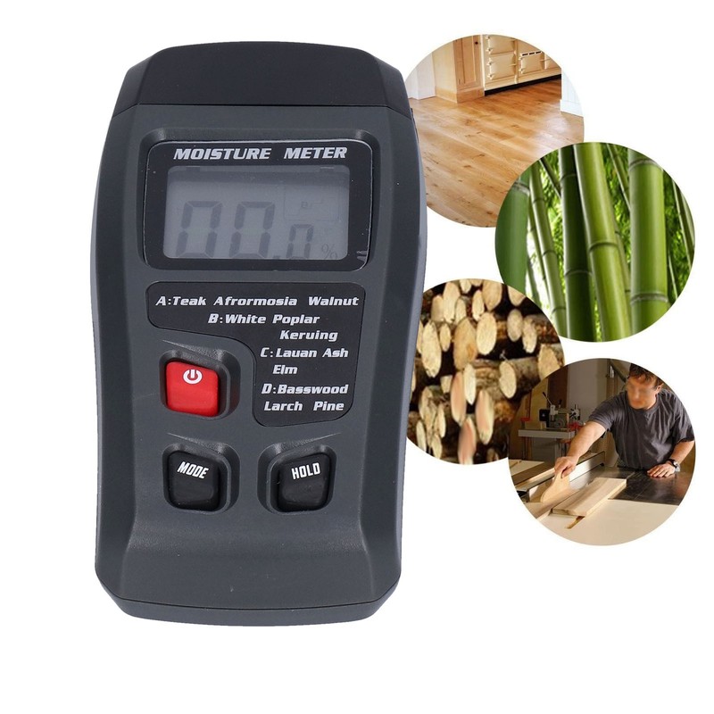 Digital Wood Hygrometer Small Error More Accurate Measurement HD LCD