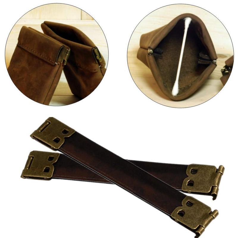 20 Pcs 10cm Metal Internal Flex Frame Kiss Clasp Bag