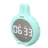 Kids Timer Night Light Cute Cartoon Rabbit Digital Countdown Timer
