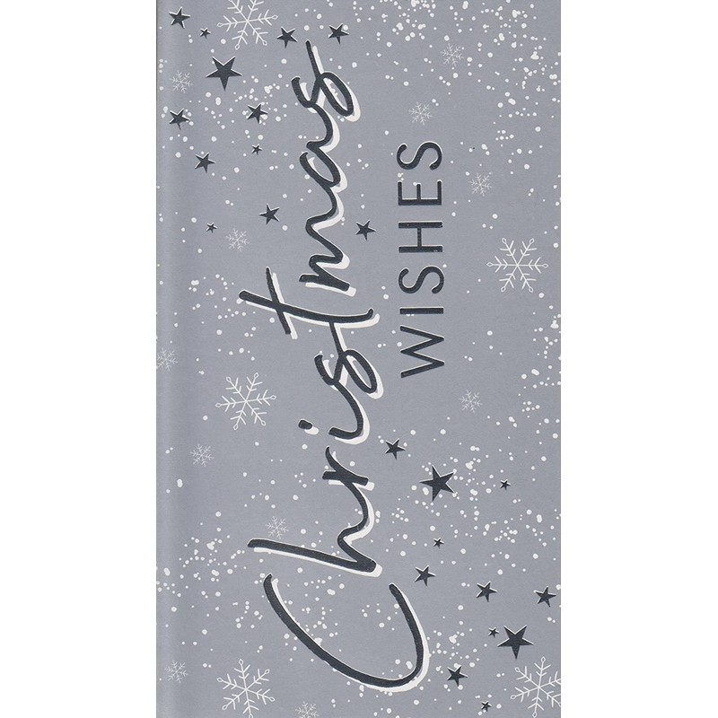 YLAB - 4 Silver Christmas Money Wallets & Envelopes