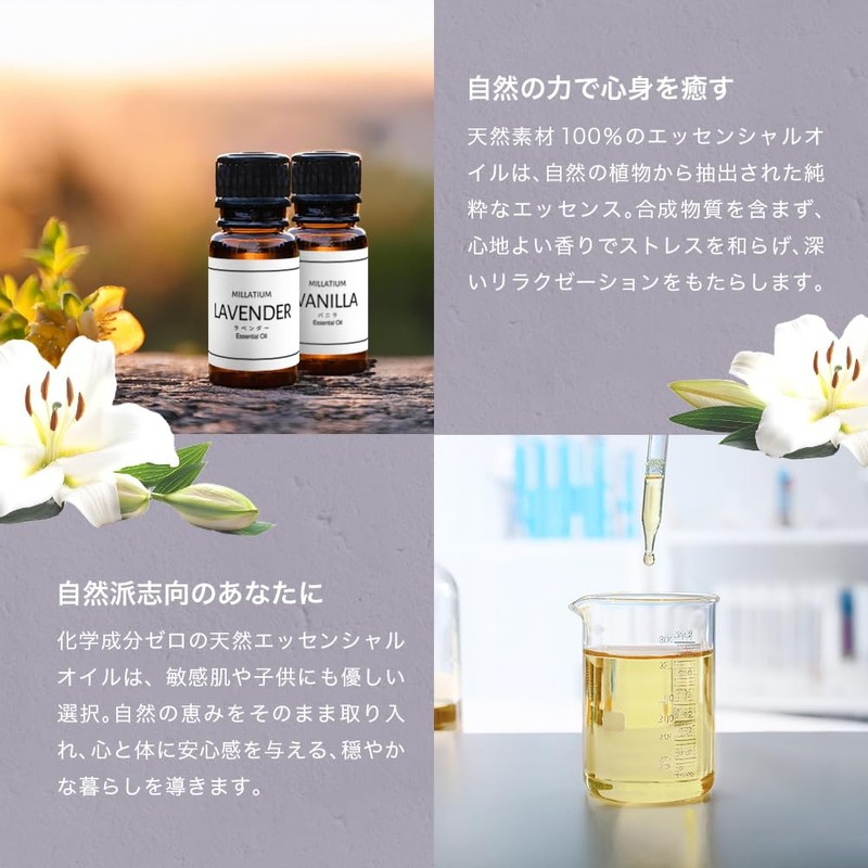 MILLATIUM Essential Oil Aroma Oil 10ml White Musk