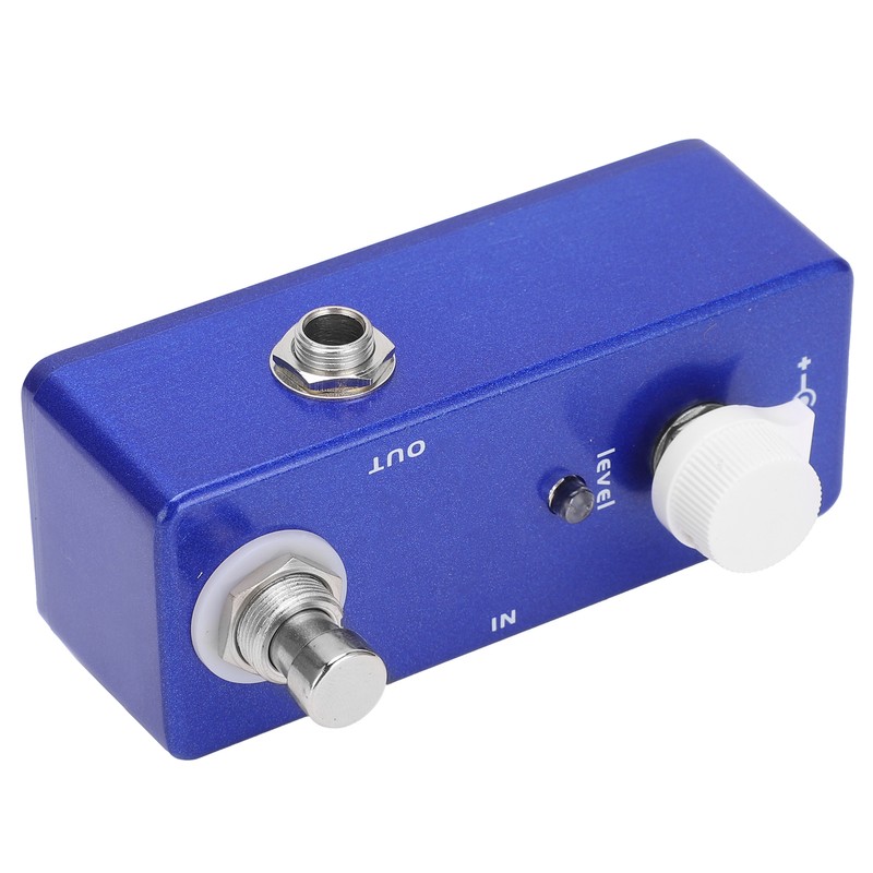 Guitar Effect Knob Control Adjustable Booster Pedal with DIP Switch