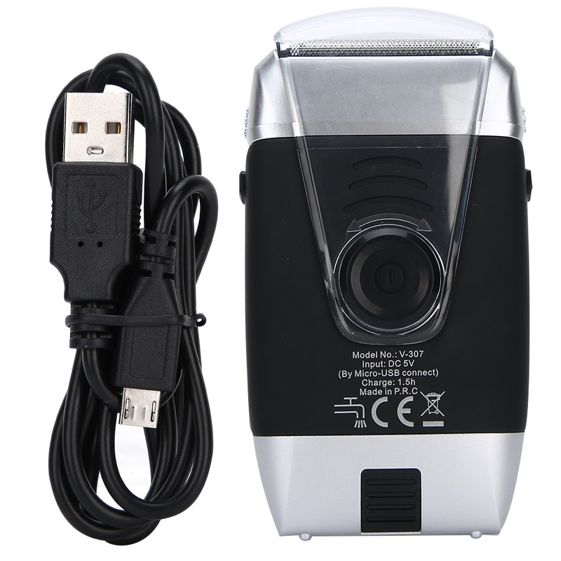 Rechargeable Electric Shaver Reciprocating Men Bald Head Trimmer Beard Shaver