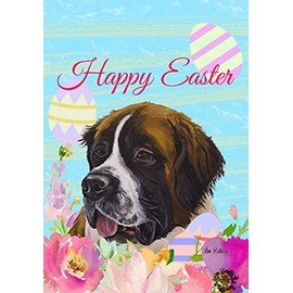 Saint Bernard - Best of Breed - HHS Easter House Flag