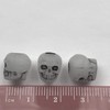 SeedBeadExplosion Skull Beads Nightglow Antiqued Large Hole Pony Beads Made