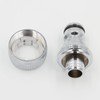 SpiceFlow Connector/Hose Connector | Chrome/Brass | For 1/2 Inch Hoses