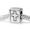 Bible Charms 925 Sterling Silver Christian Beads Keep Faith Charm