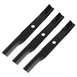 IDEASURE 1759055YP High Lift Blades for 48" Mower Deck, Compatible with Simplicity Snapper Ferris Lawn Mower, Replaces 1759055 1757303 1757303YP, 3 Pack