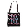 Christmas Pink Nutcracker Squad Toy Soldier Costume Xmas Tote Bag