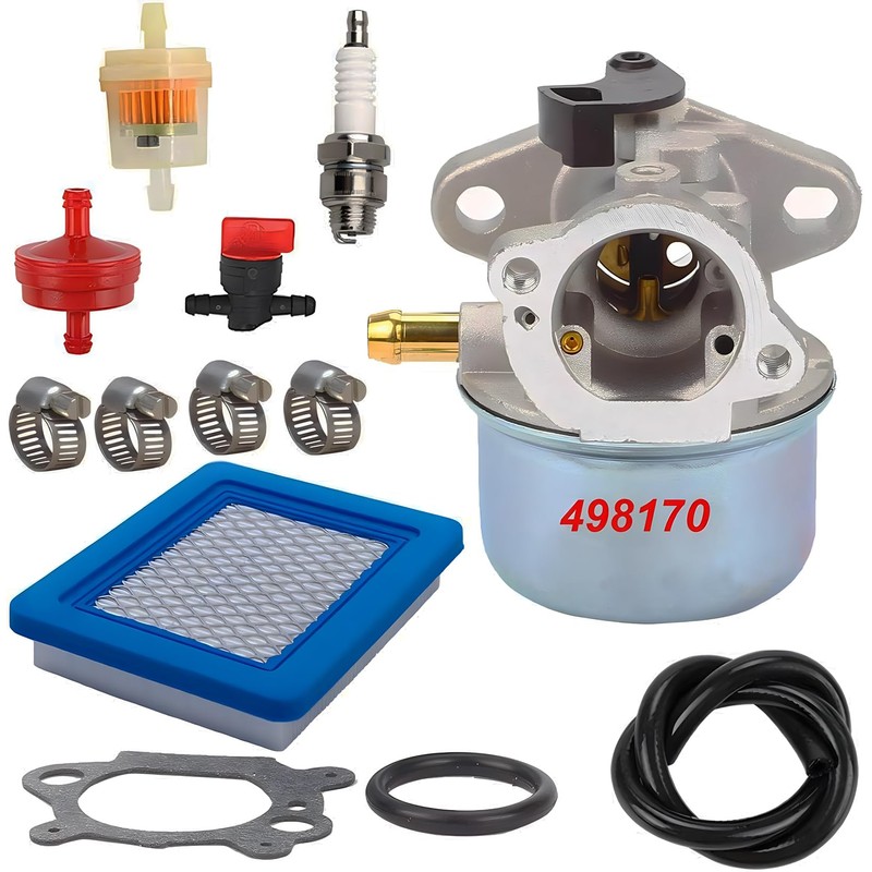 BenTsD Compatible with 799868 Carburetor for Briggs & Stratton 497586