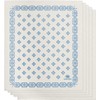 REDECKER Reusable Cellulose Dishcloth, Bulk Set of 5, Eco-Friendly and