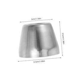 Operitacx Urinal Flush Valve Button Cover Schutz für Manuelle und Automatische Spülventile Installieren Berührungslose Bedienung für Toiletten Spart Wasser und Sorgt für Hygiene