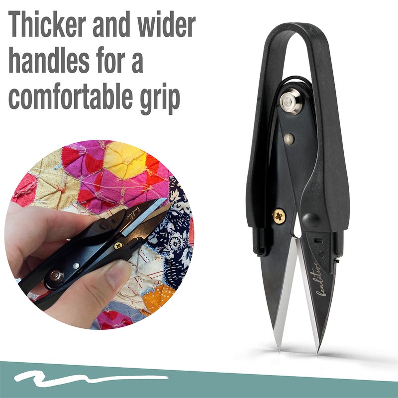 Beaditive Premium Thread Scissors - Thread Yarn Embroidery Cutter for