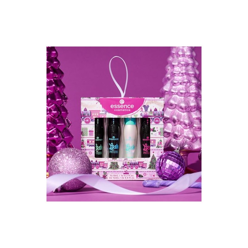 essence Lash Princess Mascara Holiday Gift Set 4 Mascaras in