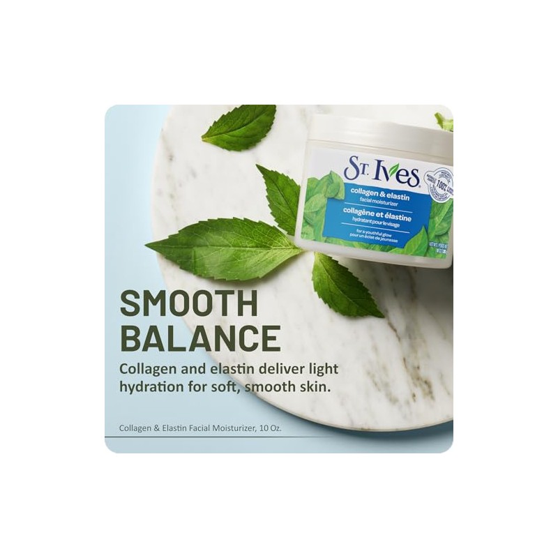 St. Ives Collagen and Elastin Facial Moisturizer For Renewing (Paraben