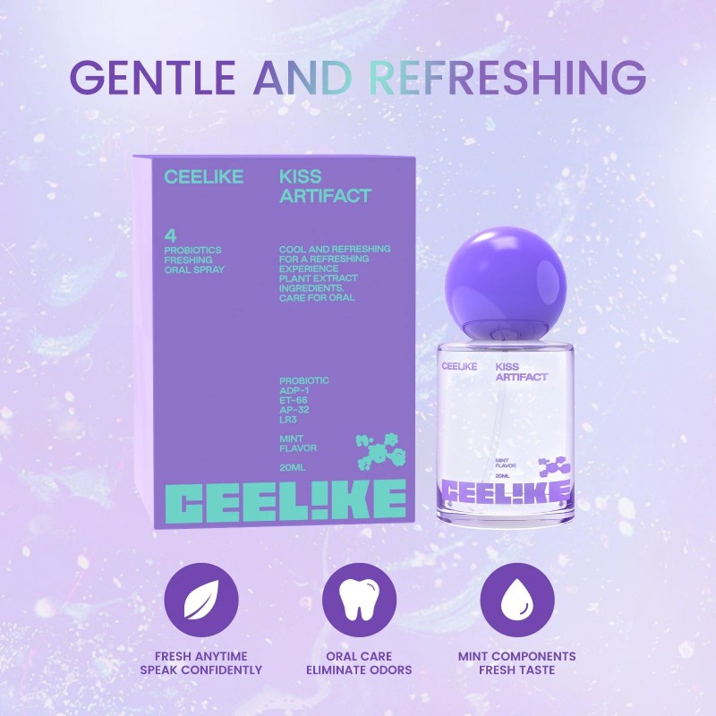 CEELIKE Probiotic Mouth Spray - Fresh Breath & Oral Health