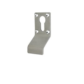 Cylinder Latch Pull - Euro Profile - 88mm x 43mm - Satin Stainless