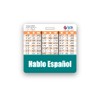 Hablo Español (I Speak Spanish) Badge Buddy Horizontal w/Height &
