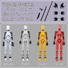 Lunari Robot Figure Action Plastic Model 3D Model Doll Articulated