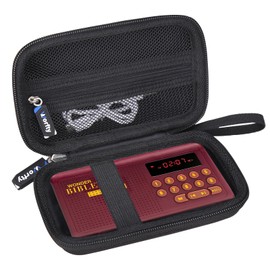 Case for Wonder Bible KJV/NIV- The Talking Audio Bible Player That You Can Listen to (Box Only) (Black, Case Only)