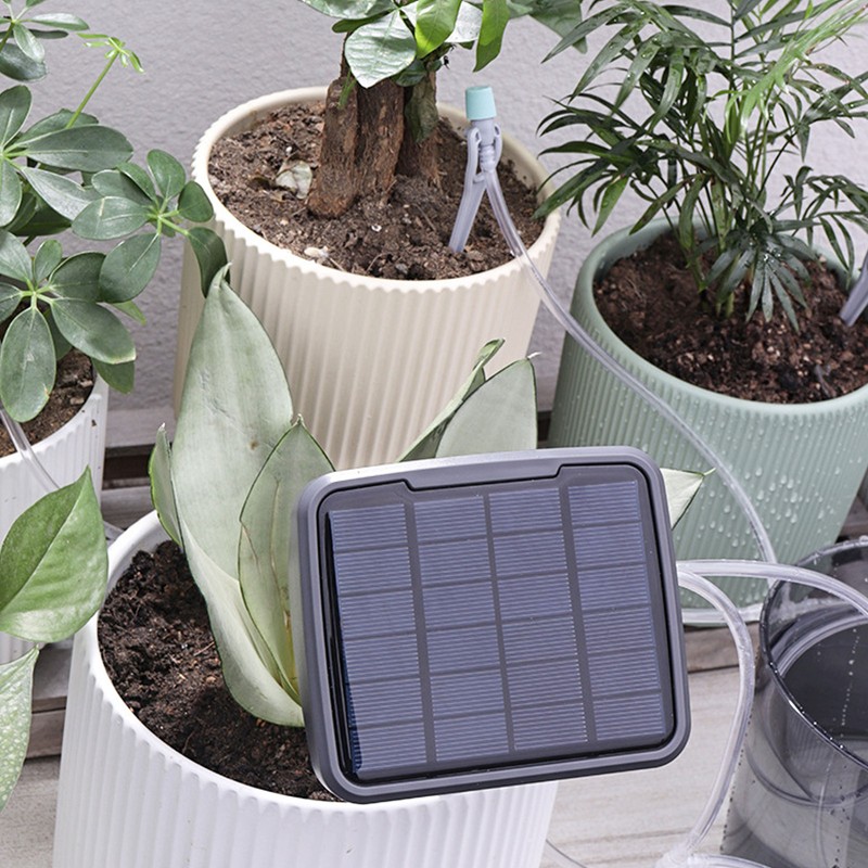 Solar Automatic Drip Irrigation Kit Low Noise Smart Potted Plants