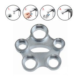 Vxcbad Aerators for taps, universal aerator, service key, aerator key, heater bleed key