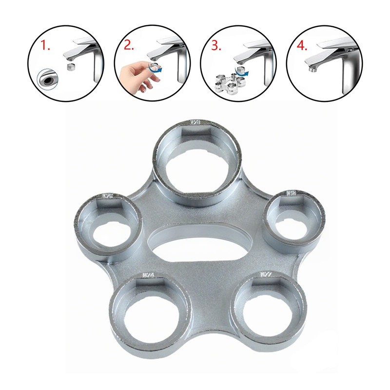 Vxcbad Aerators for taps, universal aerator, service key, aerator key,